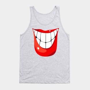 Smile The Mask Tank Top